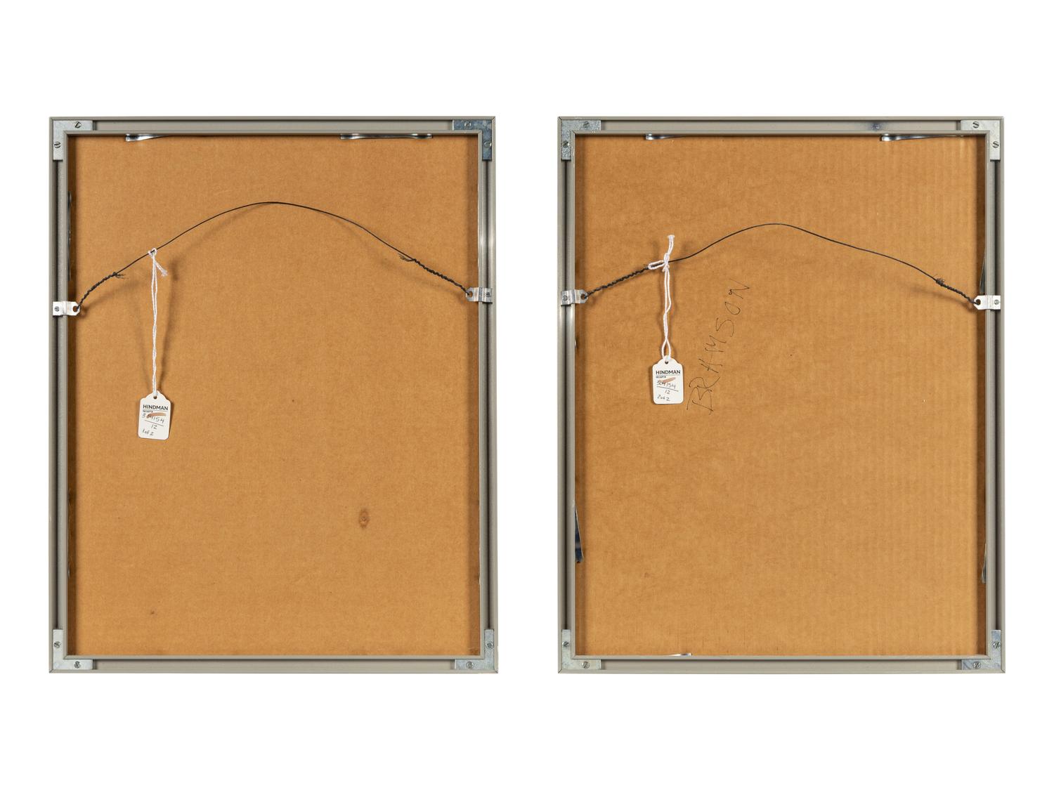 Carlton Fisk and Britt Burns, 1985 (A Pair of Works)