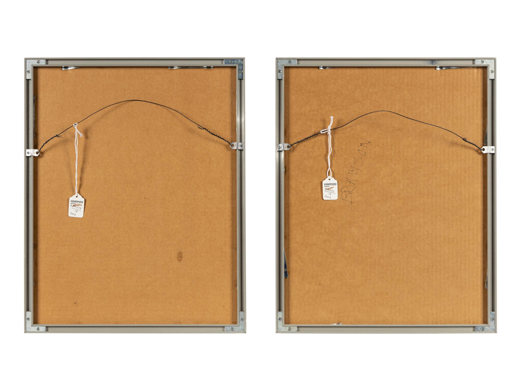 Carlton Fisk and Britt Burns, 1985 (A Pair of Works)