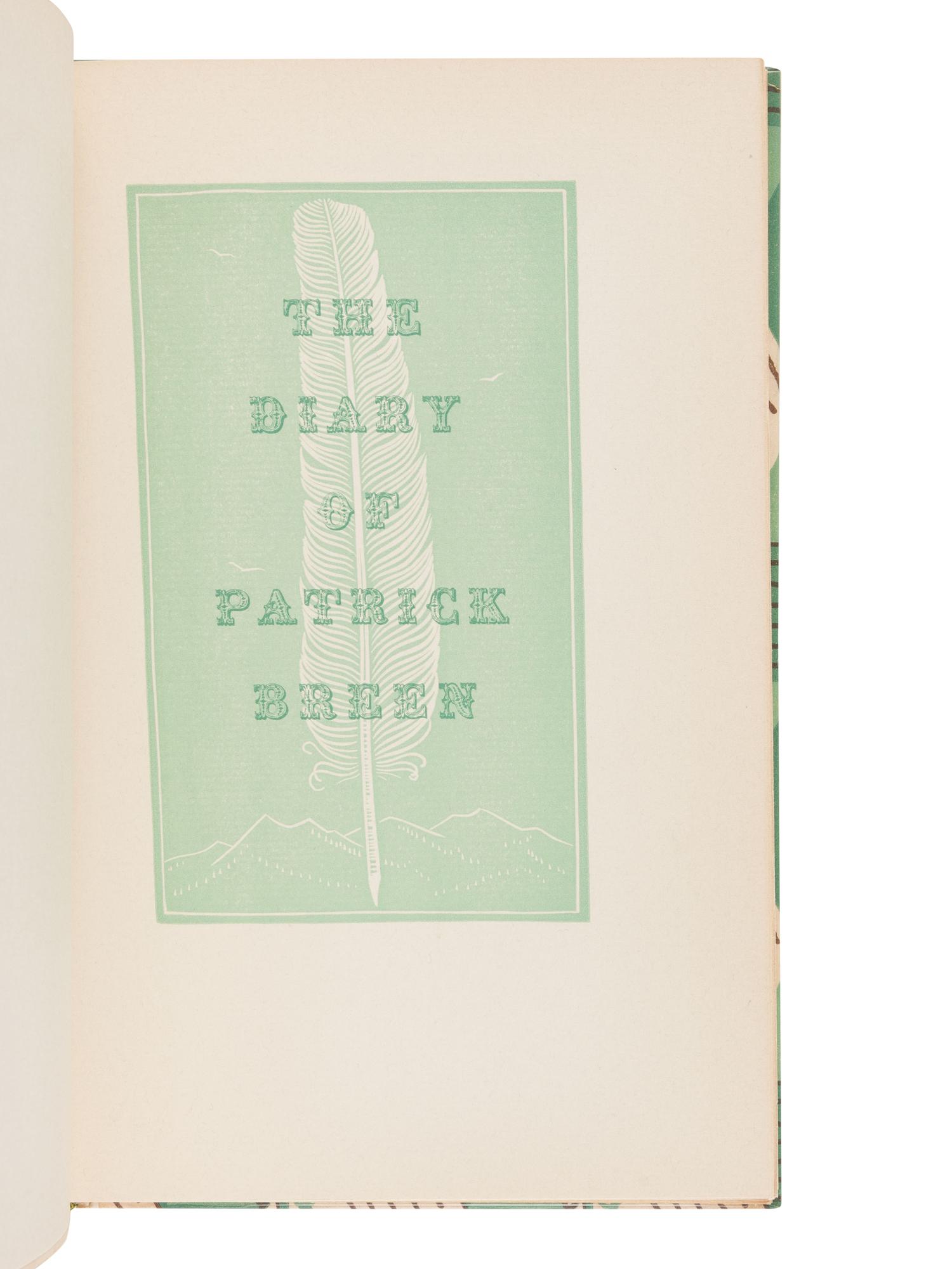 [ALLEN PRESS – BOOK CLUB OF CALIFORNIA]. BREEN, Patrick. The Diary of Patrick Breen . Recounting the Ordeal of the Donner Party Snowbound in the Sierras 1846-47. San Francisco: The Book Club of California, 1946.