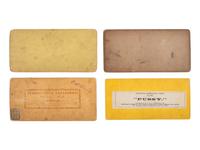 [EARLY PHOTOGRAPHY]. 9 mounted photographs of cats, incl. examples by SOULE, BURNHAM, and PARTRIDGE.