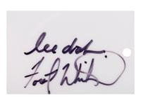 (Film Memorabilia) A group of memorabilia items from 9 films, Comprising: