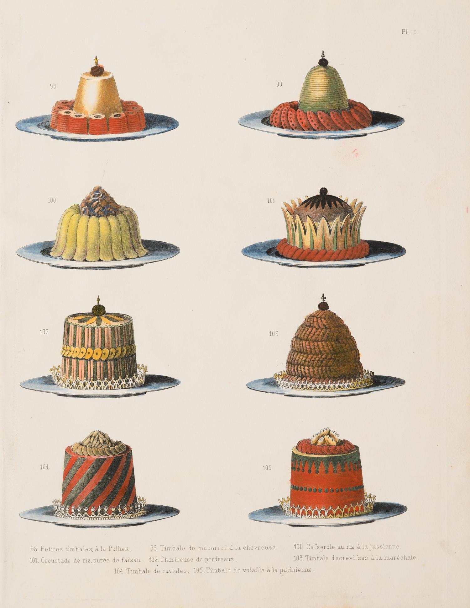 Nine French Lithographs
