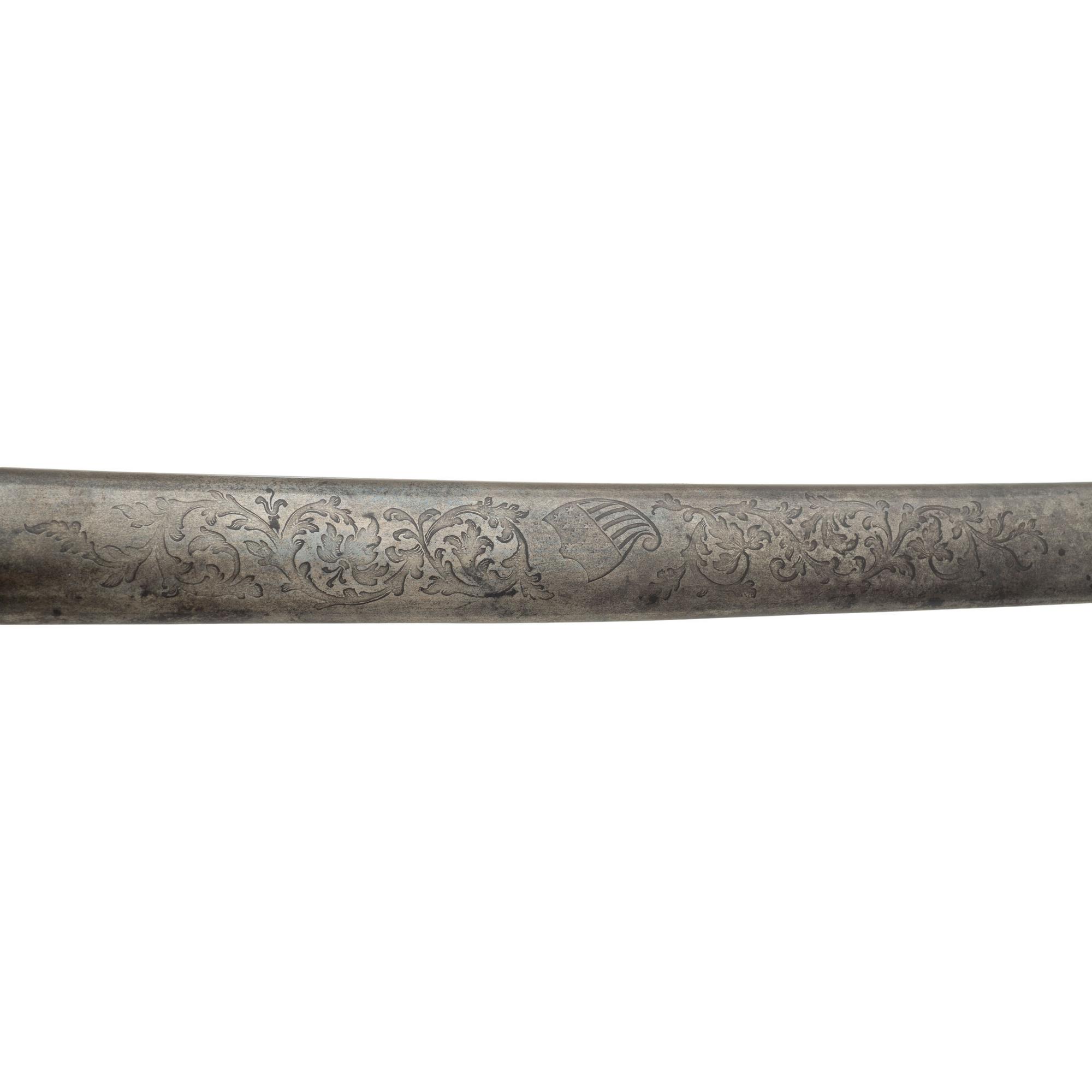 Sauerbier Non-Regulation British "Rifle Officers" Sword Presented to Major (General) Douglas Frazar 13th NY Volunteer Cavalry, later of the 104th USCT - The Man Who Caught Mosby and Let Him Go!
