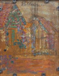 Tree by the Lake (with Sketch of a Landscape verso); together with a companion (2)