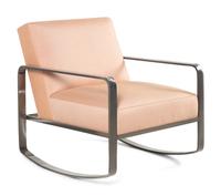 A Contemporary Steel Rocking Chair