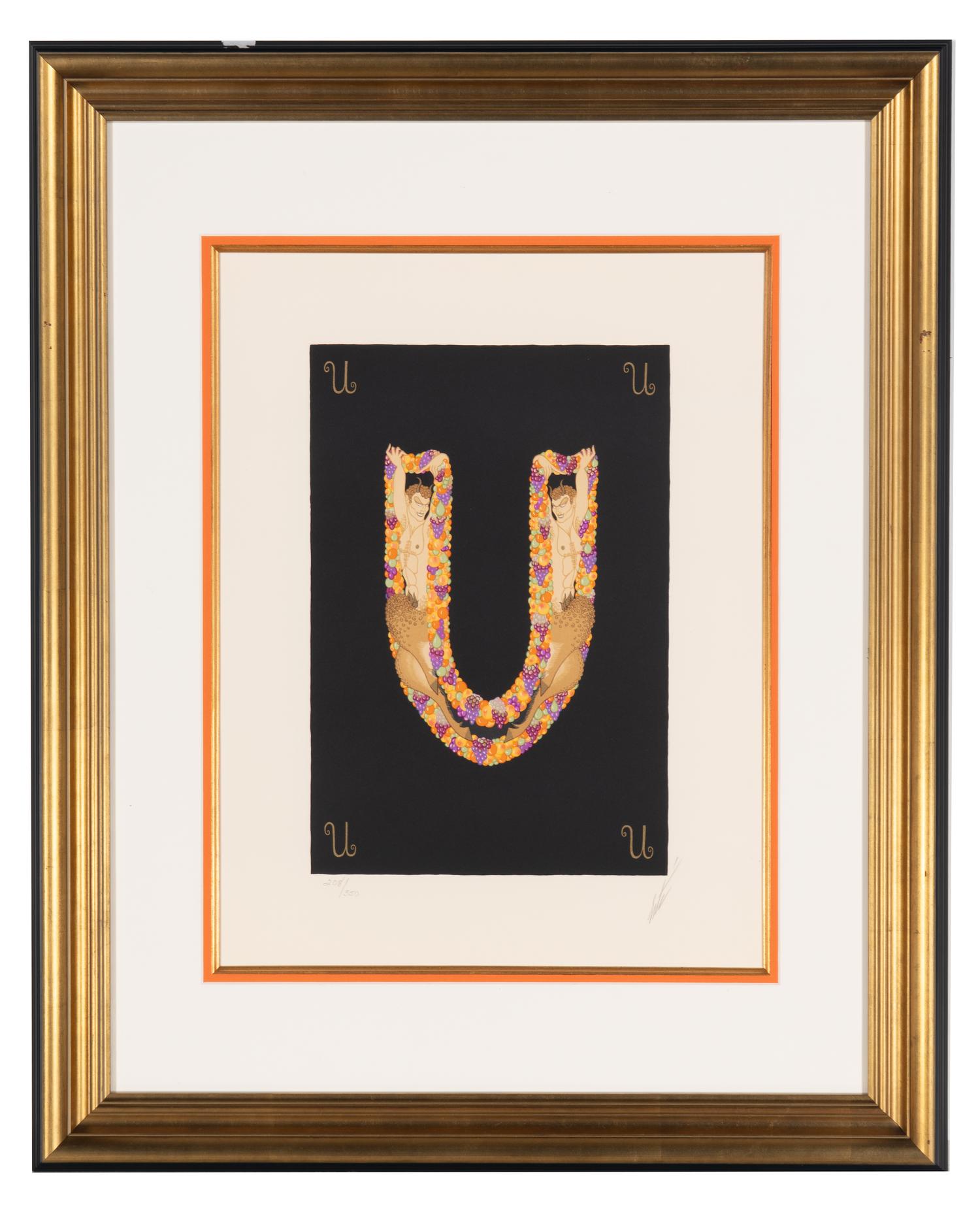 Six Alphabet Lithographs