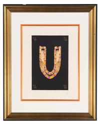 Six Alphabet Lithographs