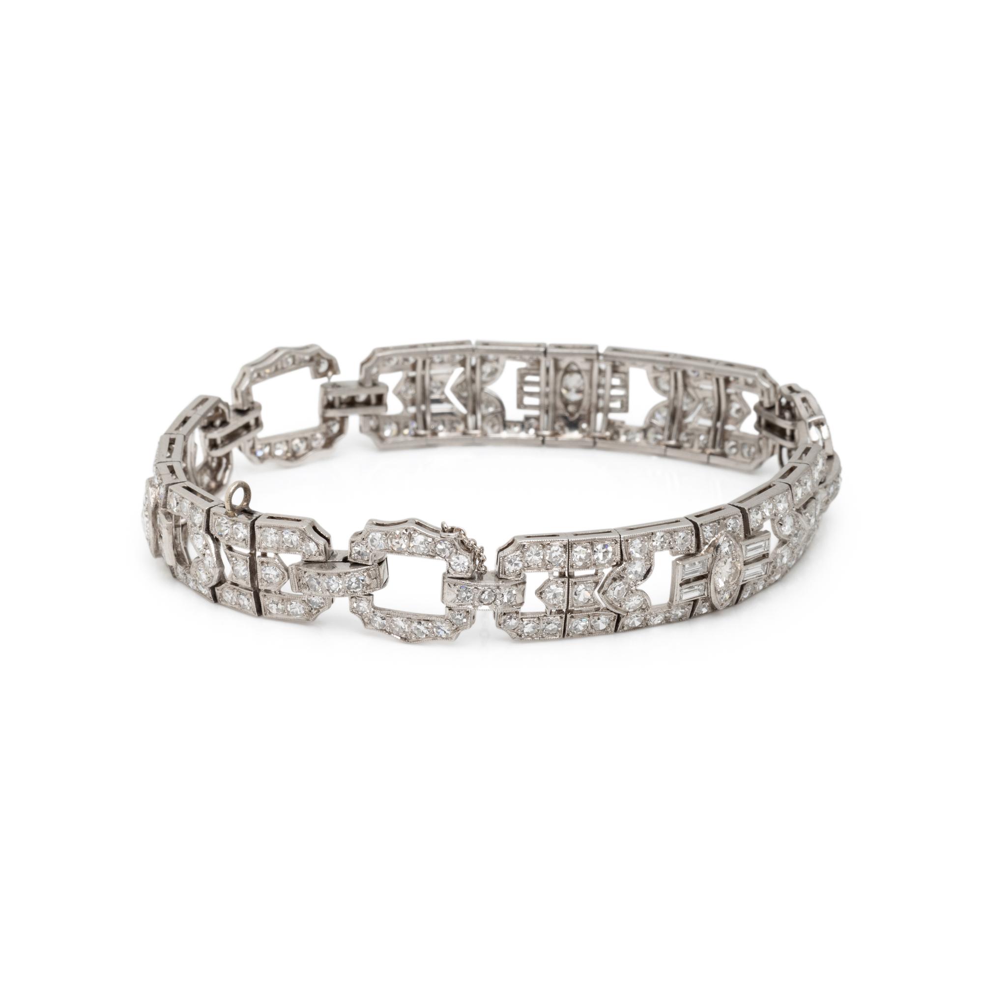 ART DECO, DIAMOND BRACELET