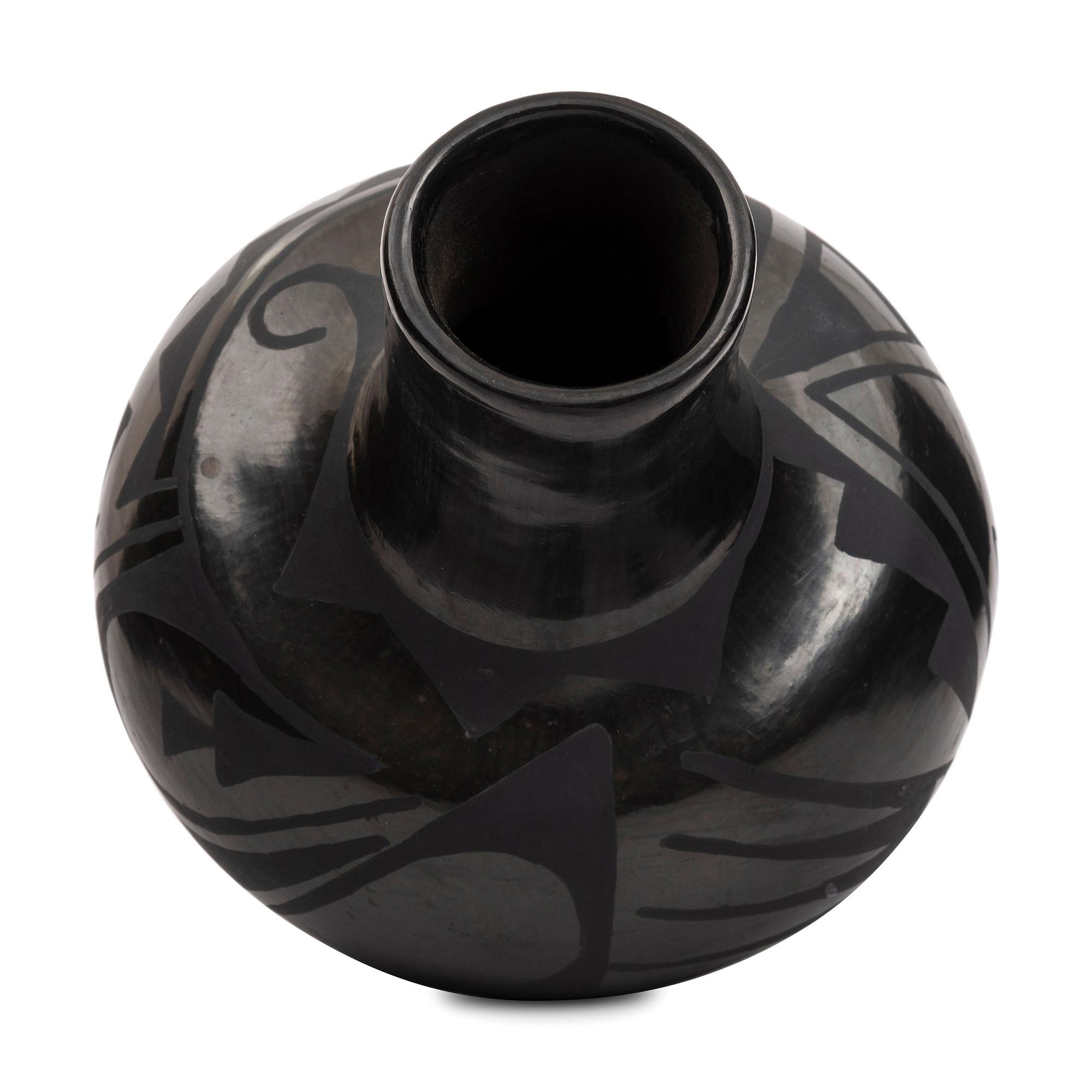 Blackware Pottery Vase
