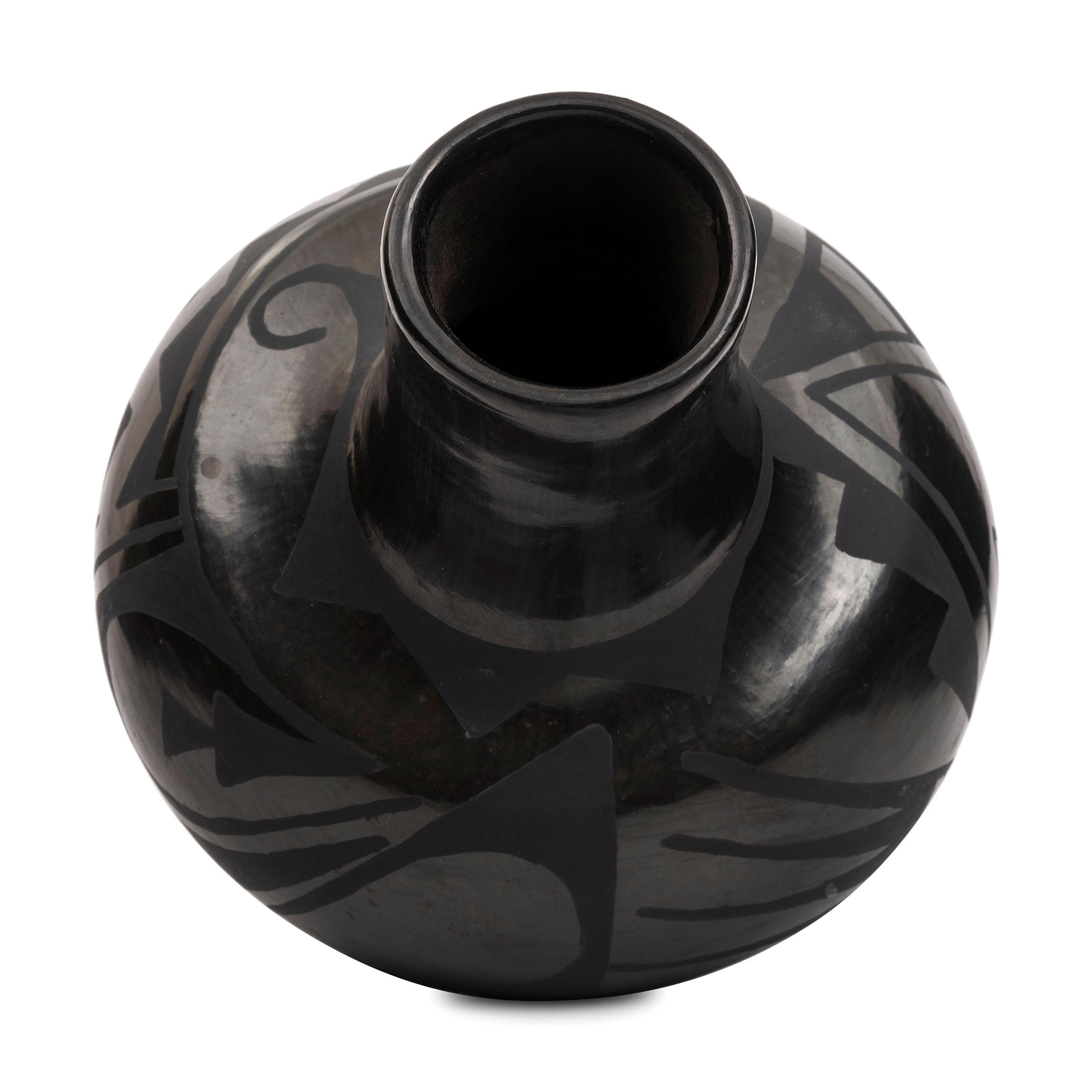 Blackware Pottery Vase