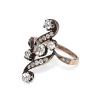 ANTIQUE, DIAMOND RING