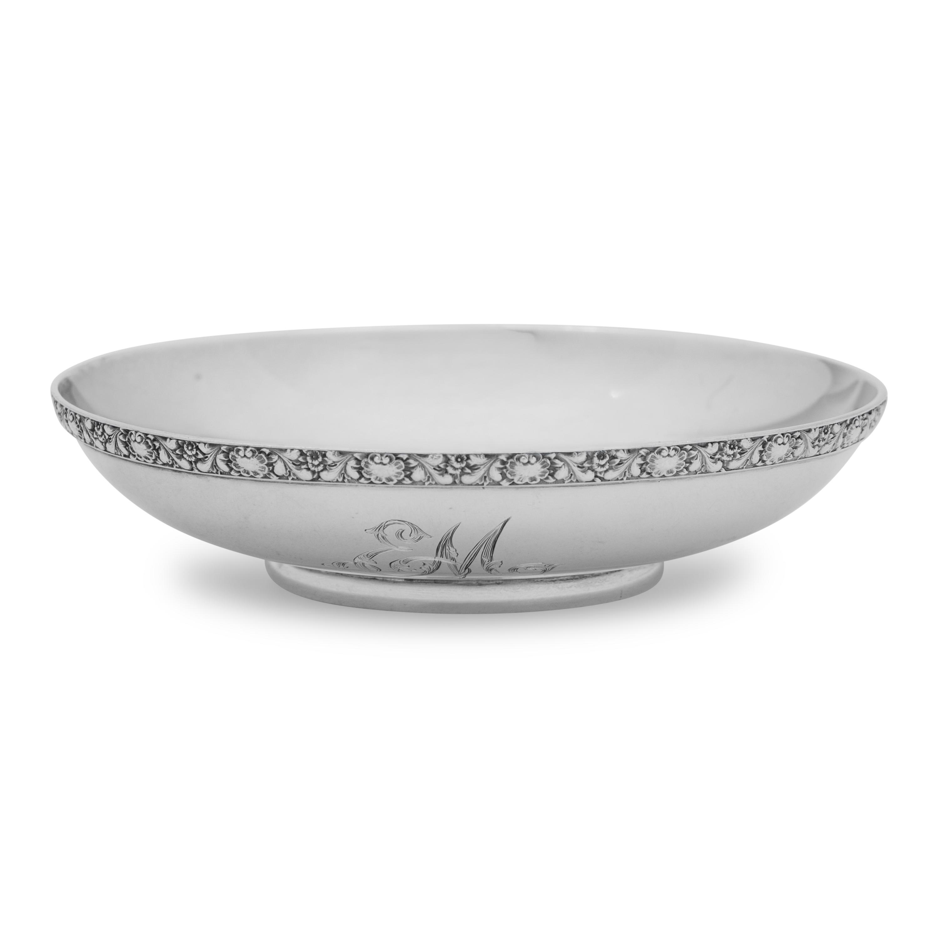 A Tiffany and Co. Silver Dish