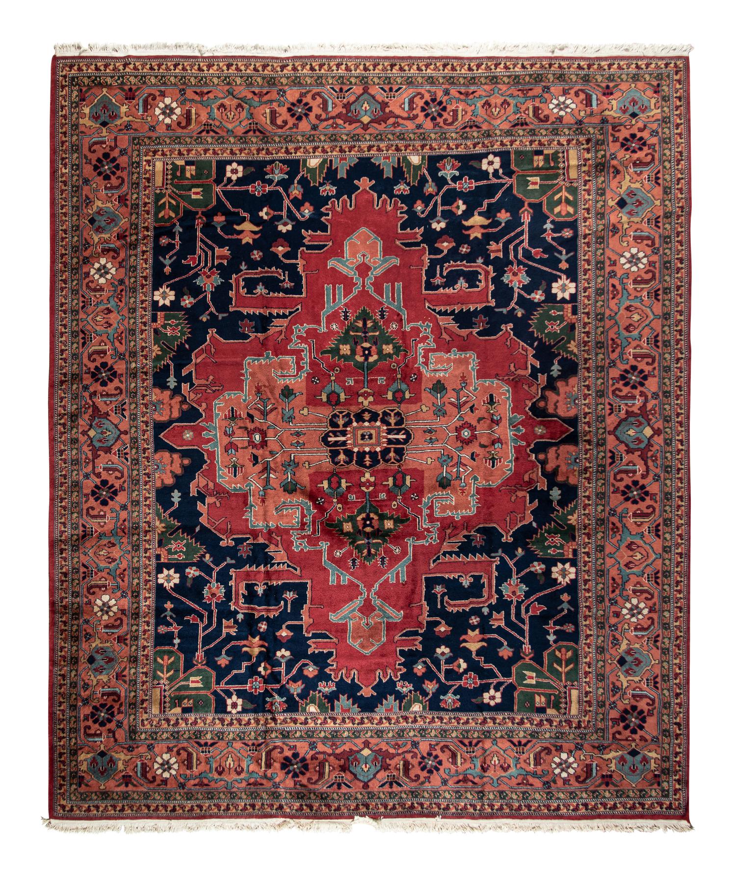 A Heriz Wool Rug