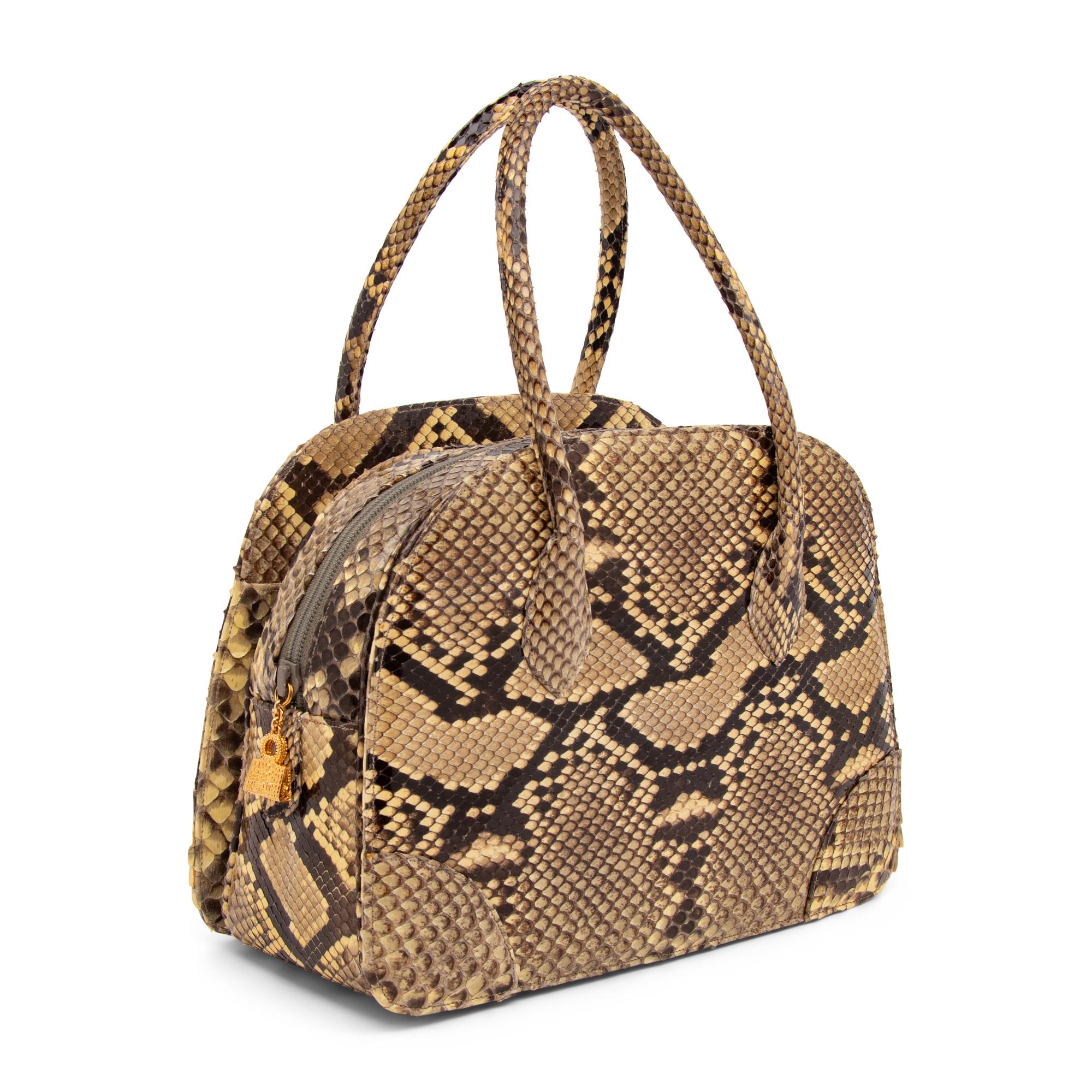 Judith Leiber, Python Handbag