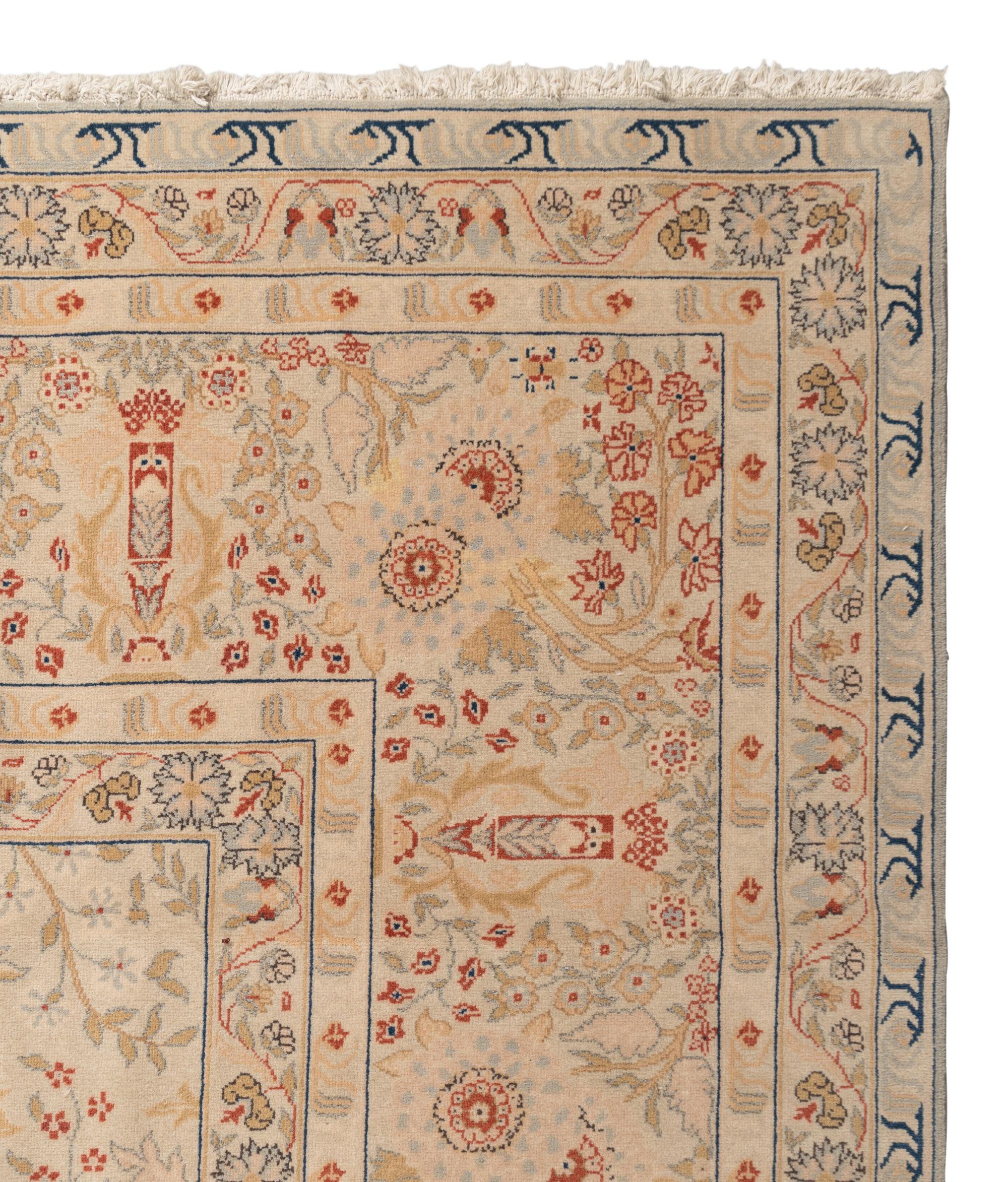An Agra Style Wool Rug