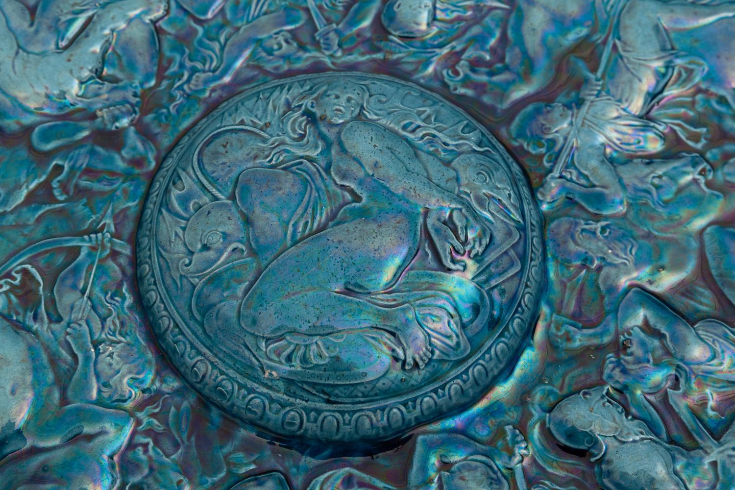 A Continental Majolica Charger