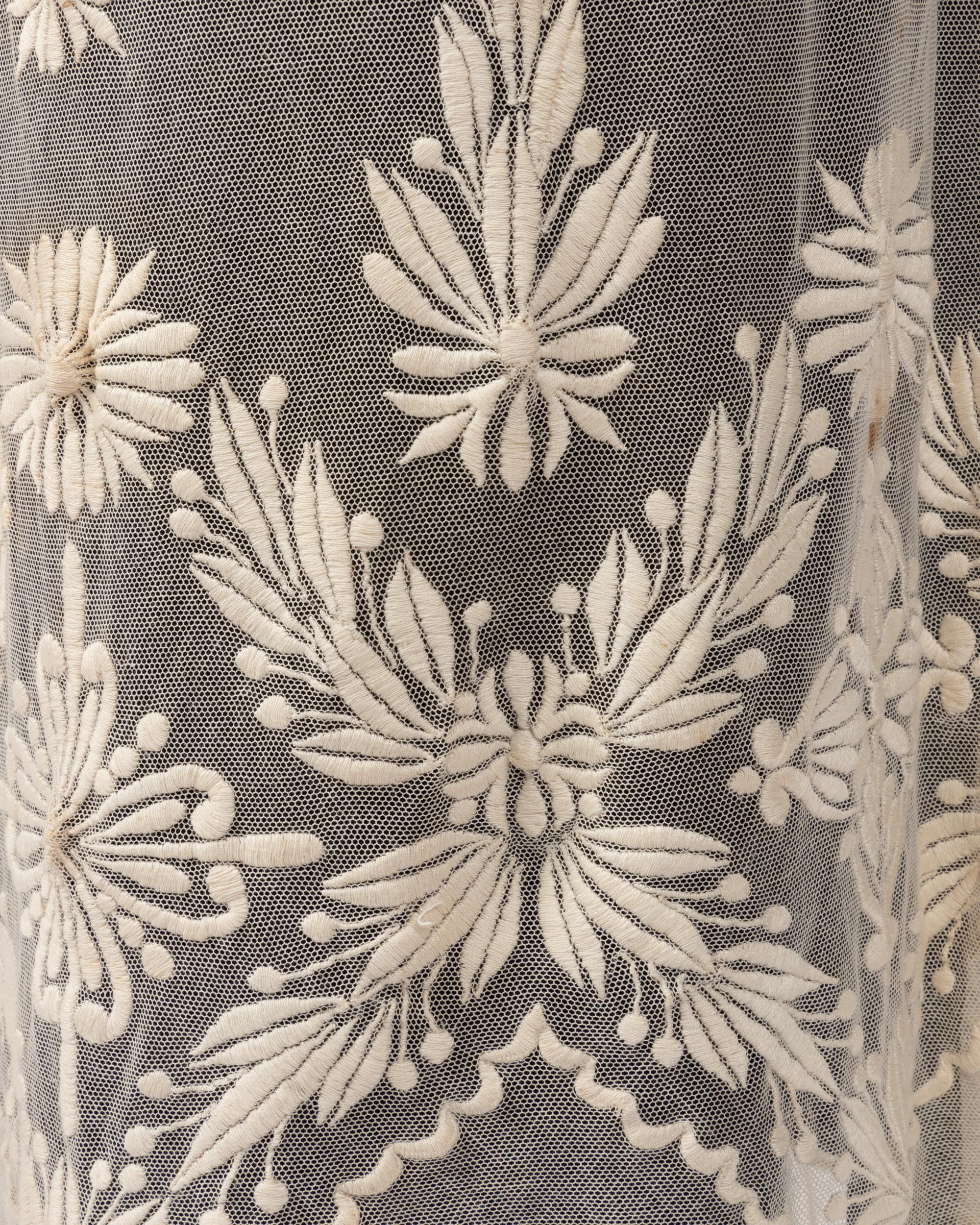 Six Edwardian Cotton Dresses: Three Day Dresses, Three Bed Jackets and Night Gowns, 1910s