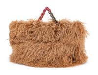 Sonia Rykiel. Furry Shearling Tote