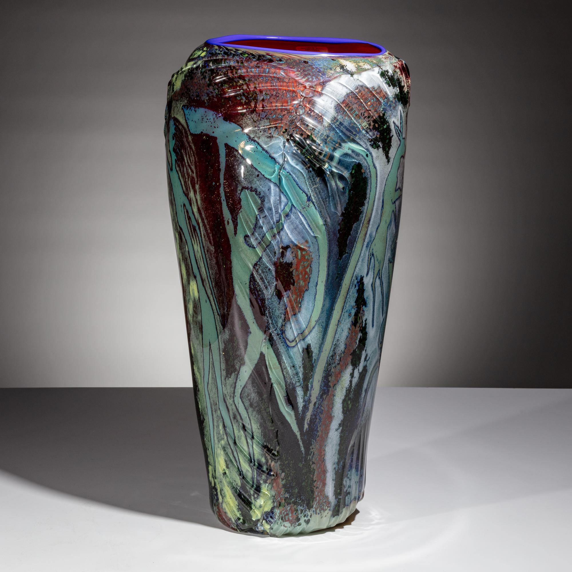 William Morris (American, b. 1957) — Petroglyph Vase, 1988