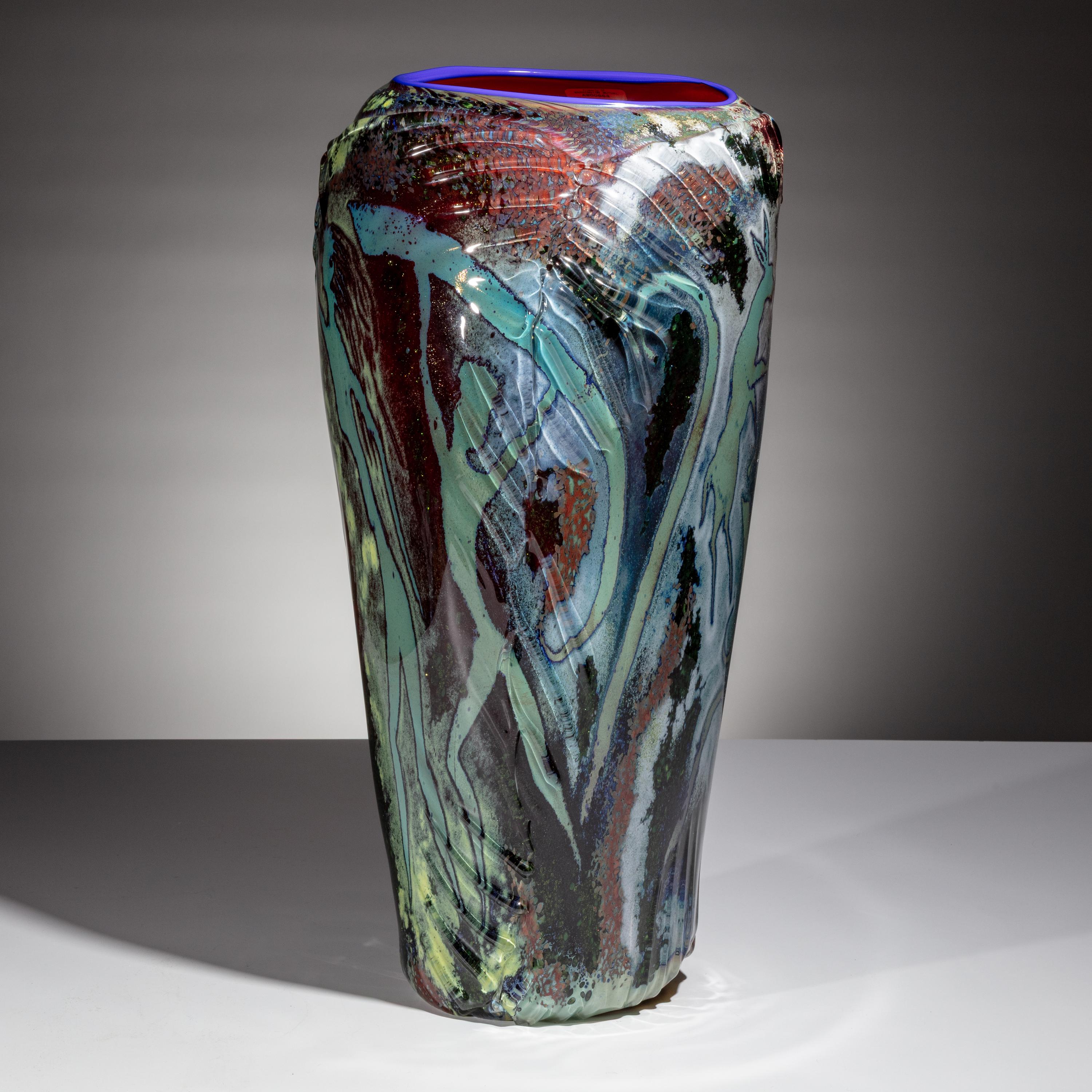 William Morris (American, b. 1957) — Petroglyph Vase, 1988
