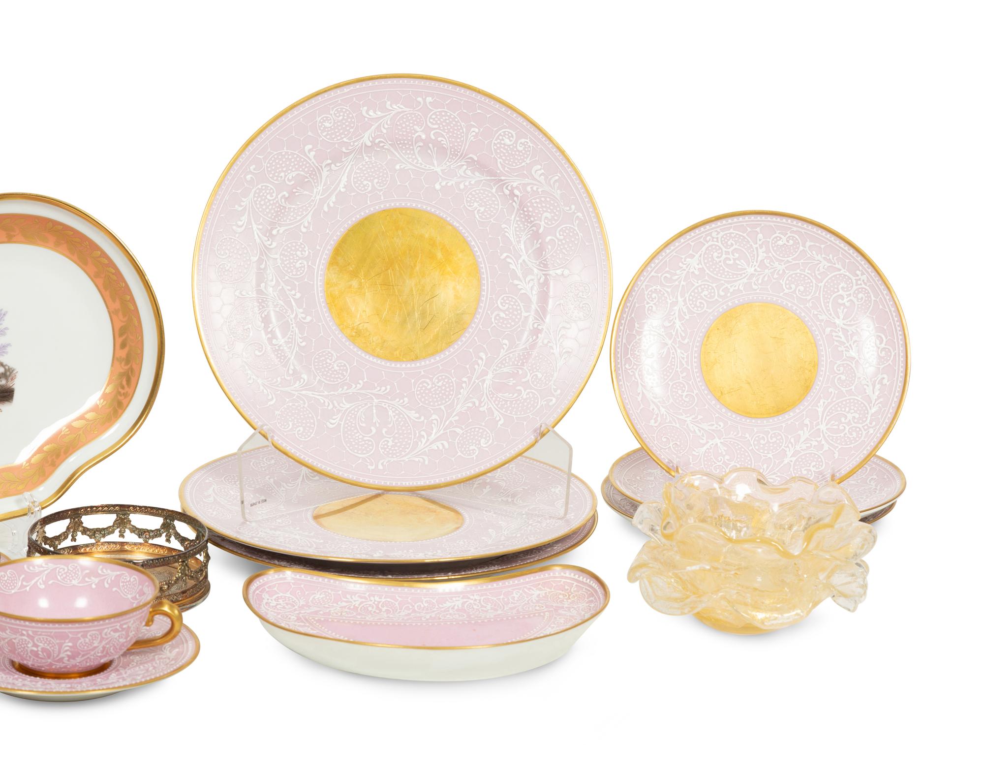 A Camille le Tallec Porcelain Dinner Service