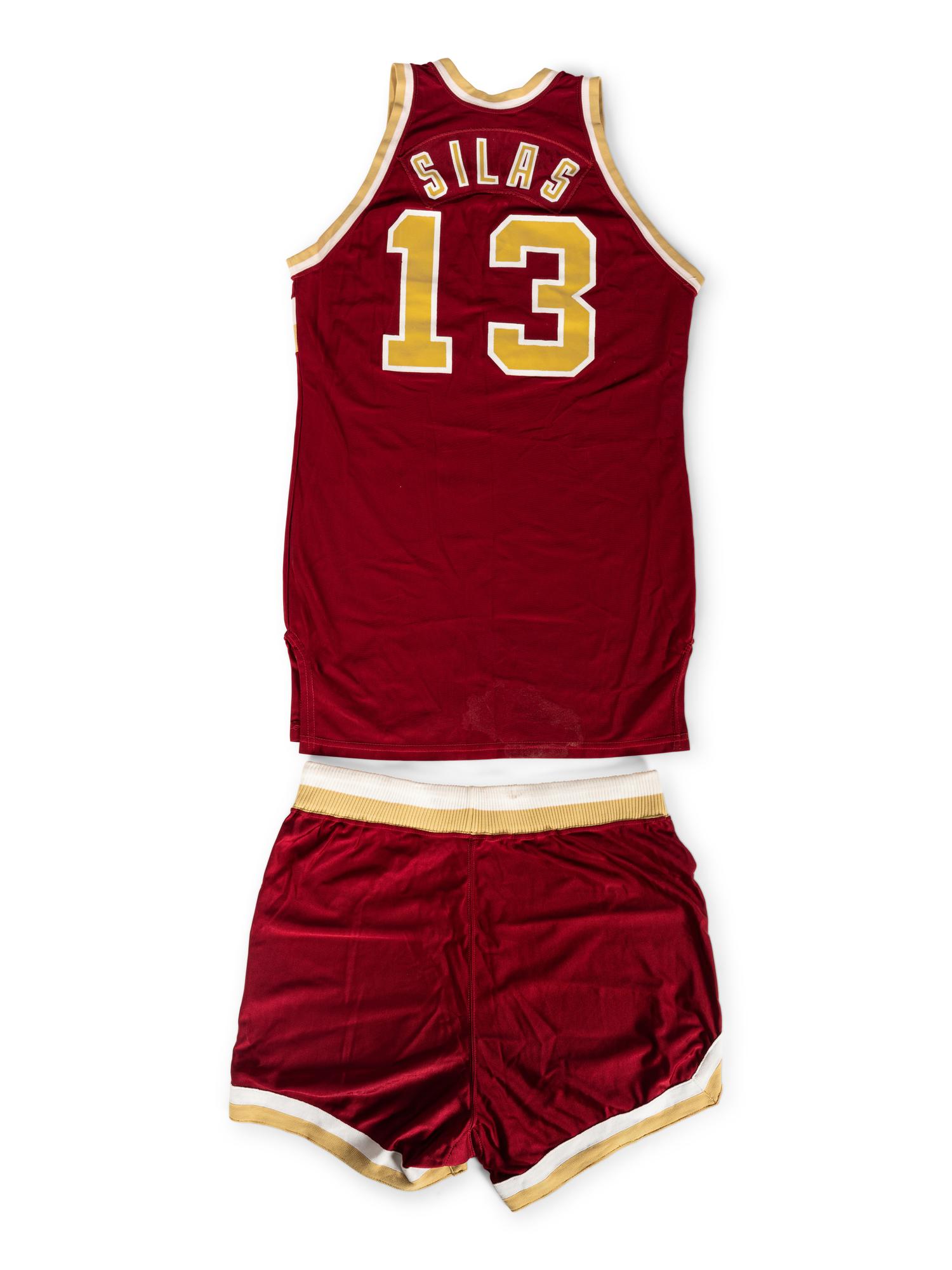 A 1981-82 James Silas Game Worn Cleveland Cavaliers Basketball Uniform
