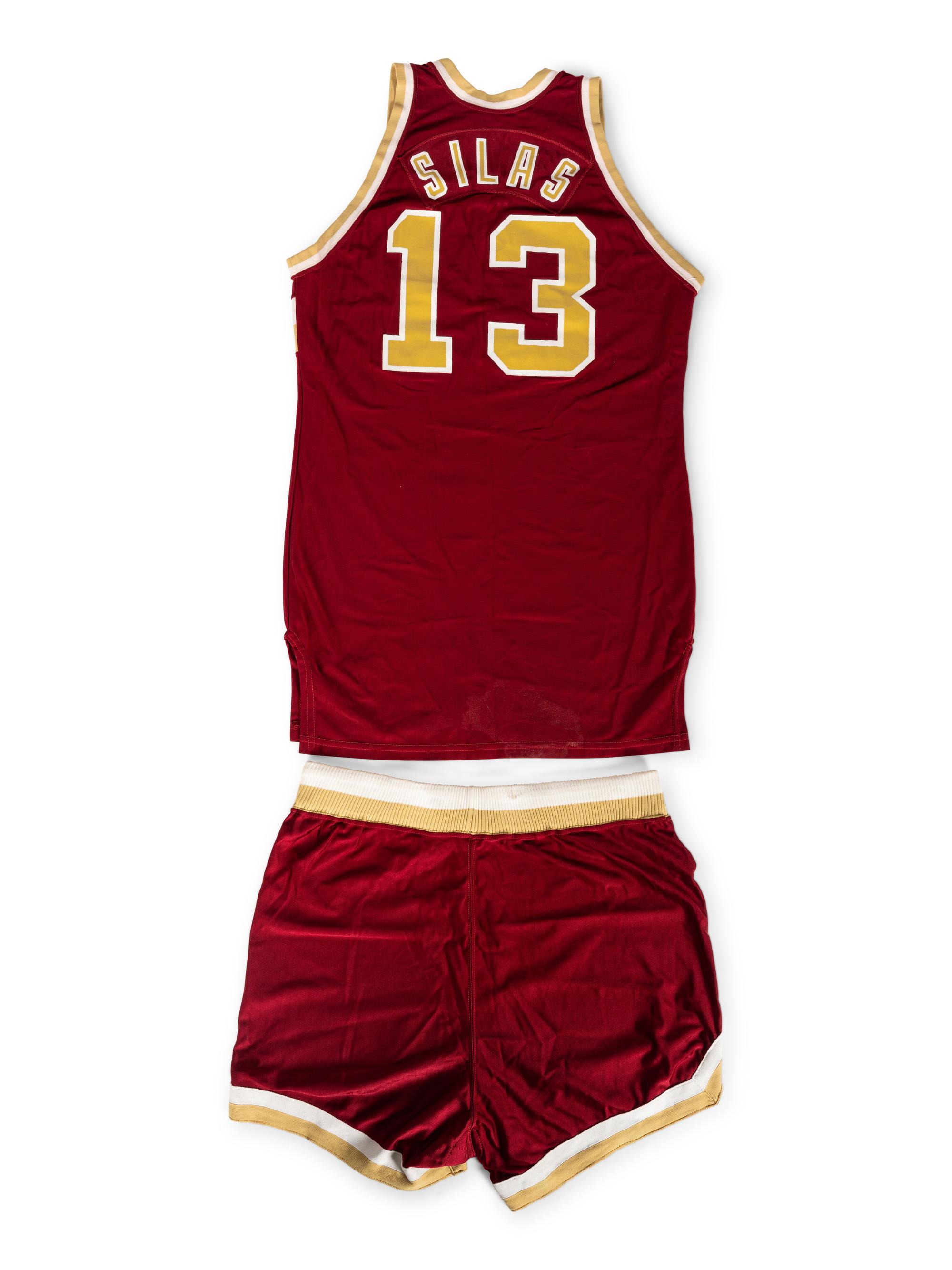 A 1981-82 James Silas Game Worn Cleveland Cavaliers Basketball Uniform