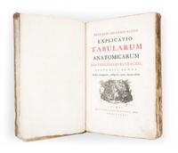 (ANATOMY) EUSTACHI, BARTOLOMEO and BERNHARD ALBINUS. Bernardi Siegfried Albini...Leiden, 1761. Second edition.
