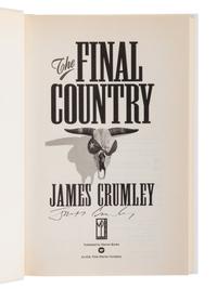 CRUMLEY, James (1939-2008). A group of 6 works by Crumley, ALL FIRST OR LIMITED EDITONS, ALL SIGNED OR INSCRIBED, comprising: