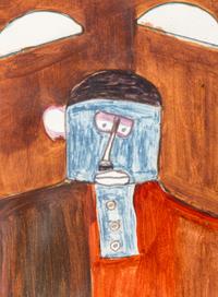 Untitled (Blue Man)