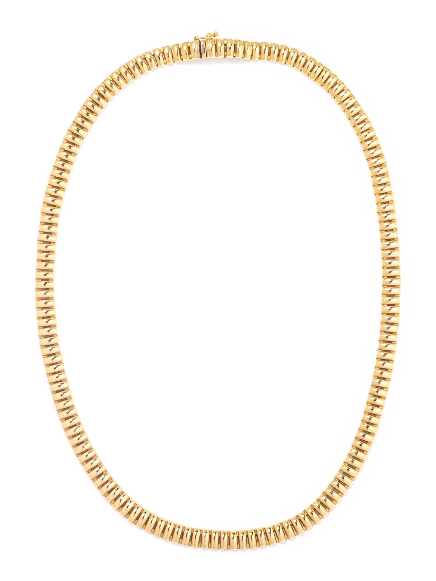 YELLOW GOLD NECKLACE