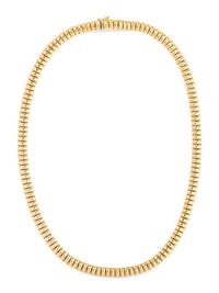 YELLOW GOLD NECKLACE