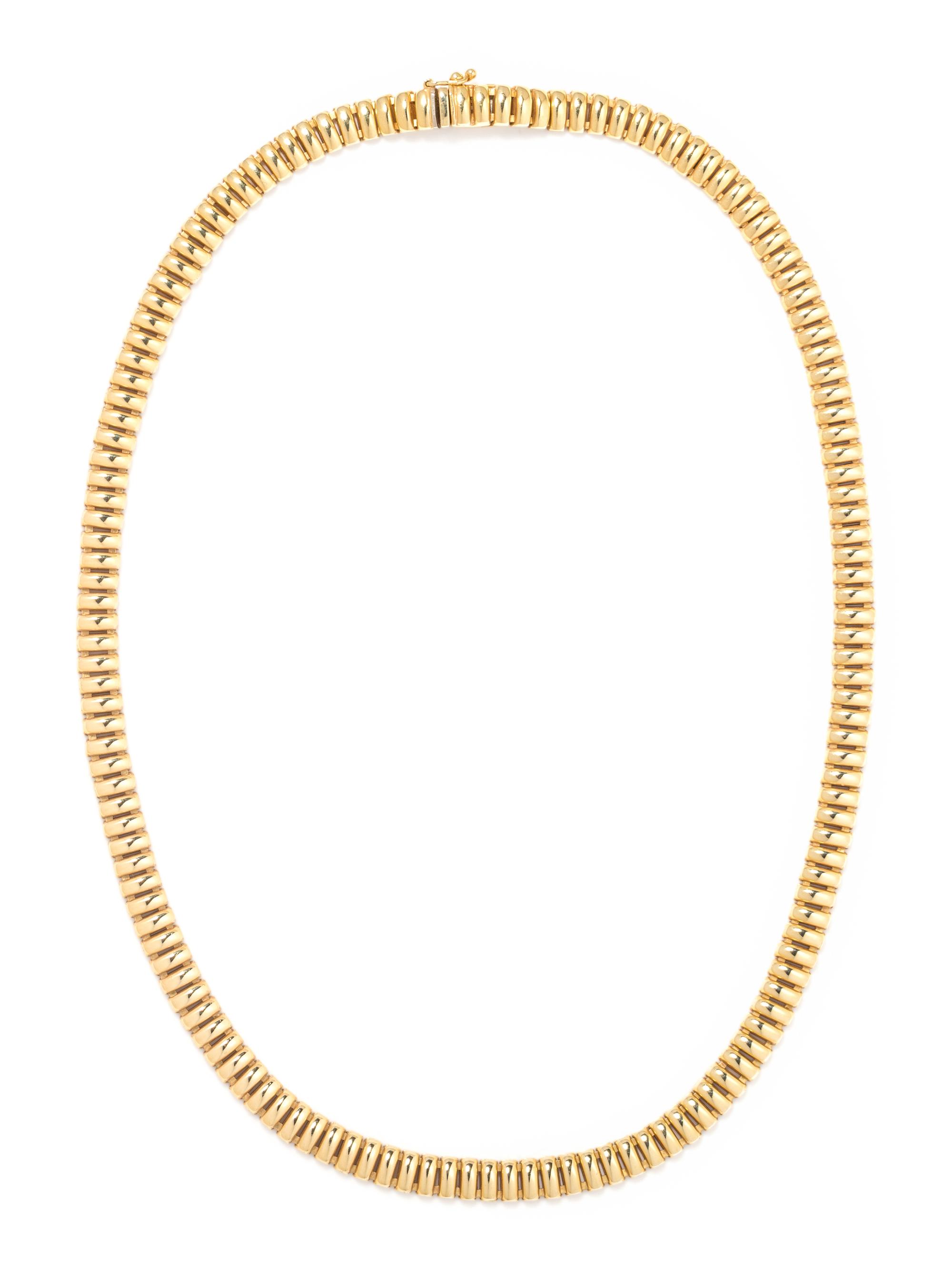 YELLOW GOLD NECKLACE