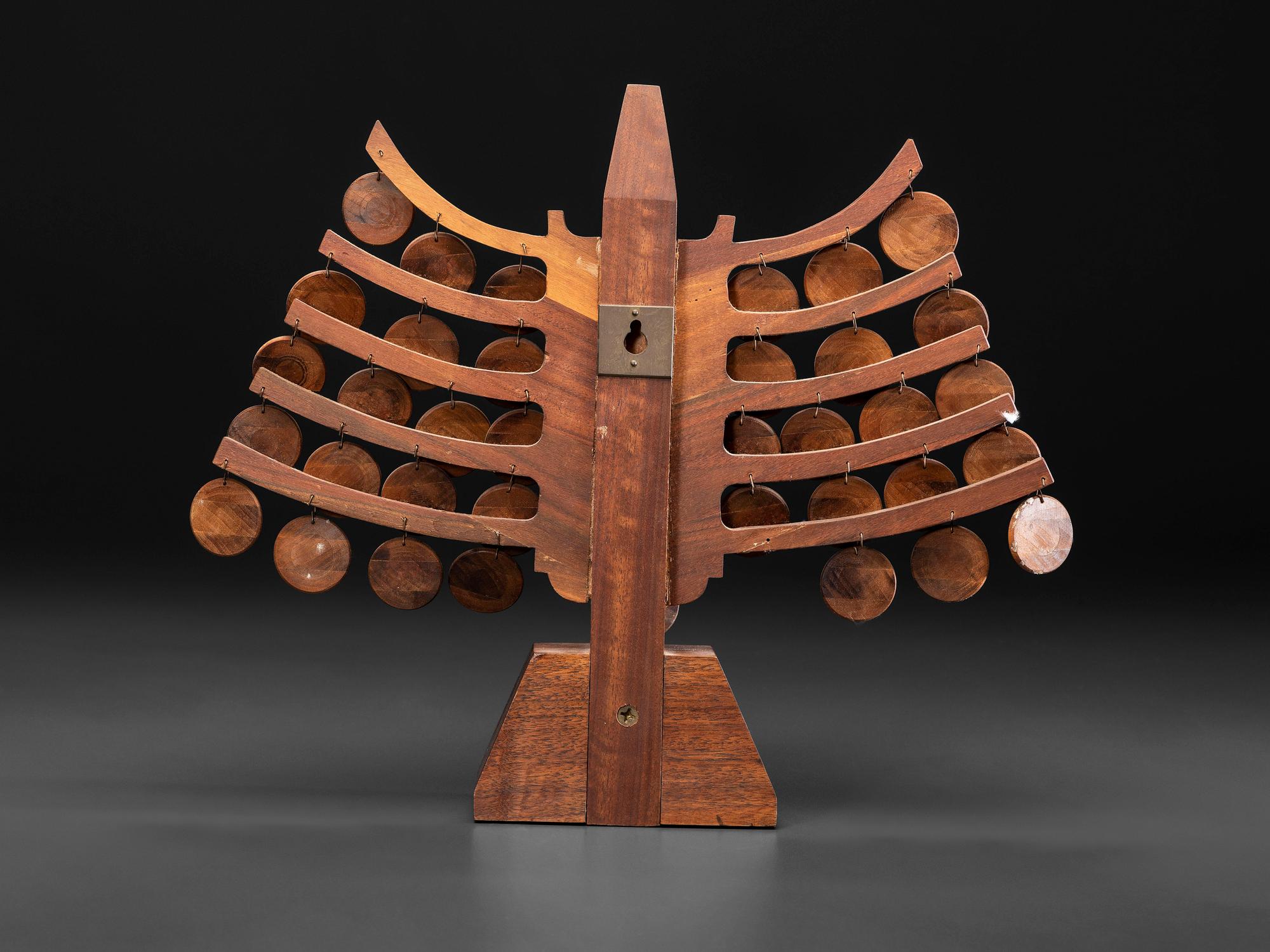 A Folk Art Figural Family Tree