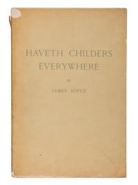 JOYCE, James (1882-1941). A group of 5 FIRST EDITIONS, comprising: