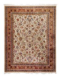 A Kashan Wool Rug