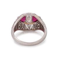 DIAMOND AND RUBY RING