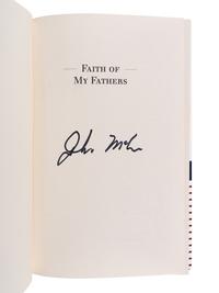 McCAIN, John (1936-2018). A group of 3 signed works, comprising: