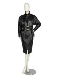 Six Designer Leather Items: Fendi & Gianfranco Ferre, 1980s
