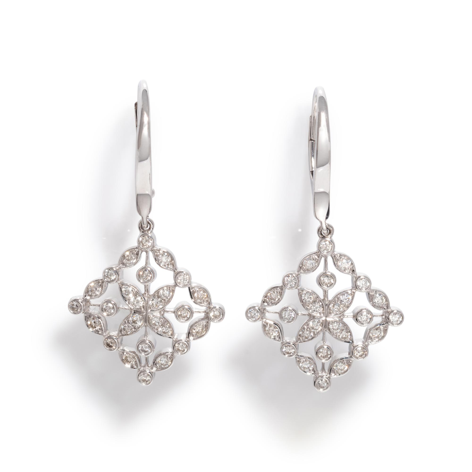 DIAMOND DROP EARRINGS