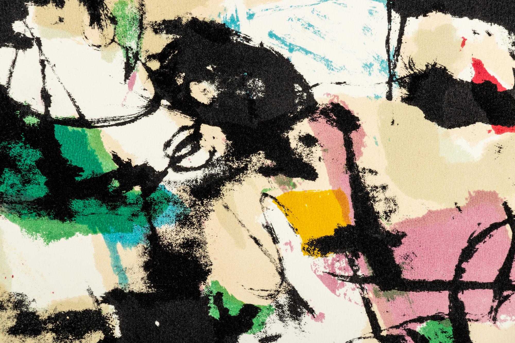 El Sereno , 1955 Composizione , 1958, and Notte D’Inverno, 1960 (a group of three prints)