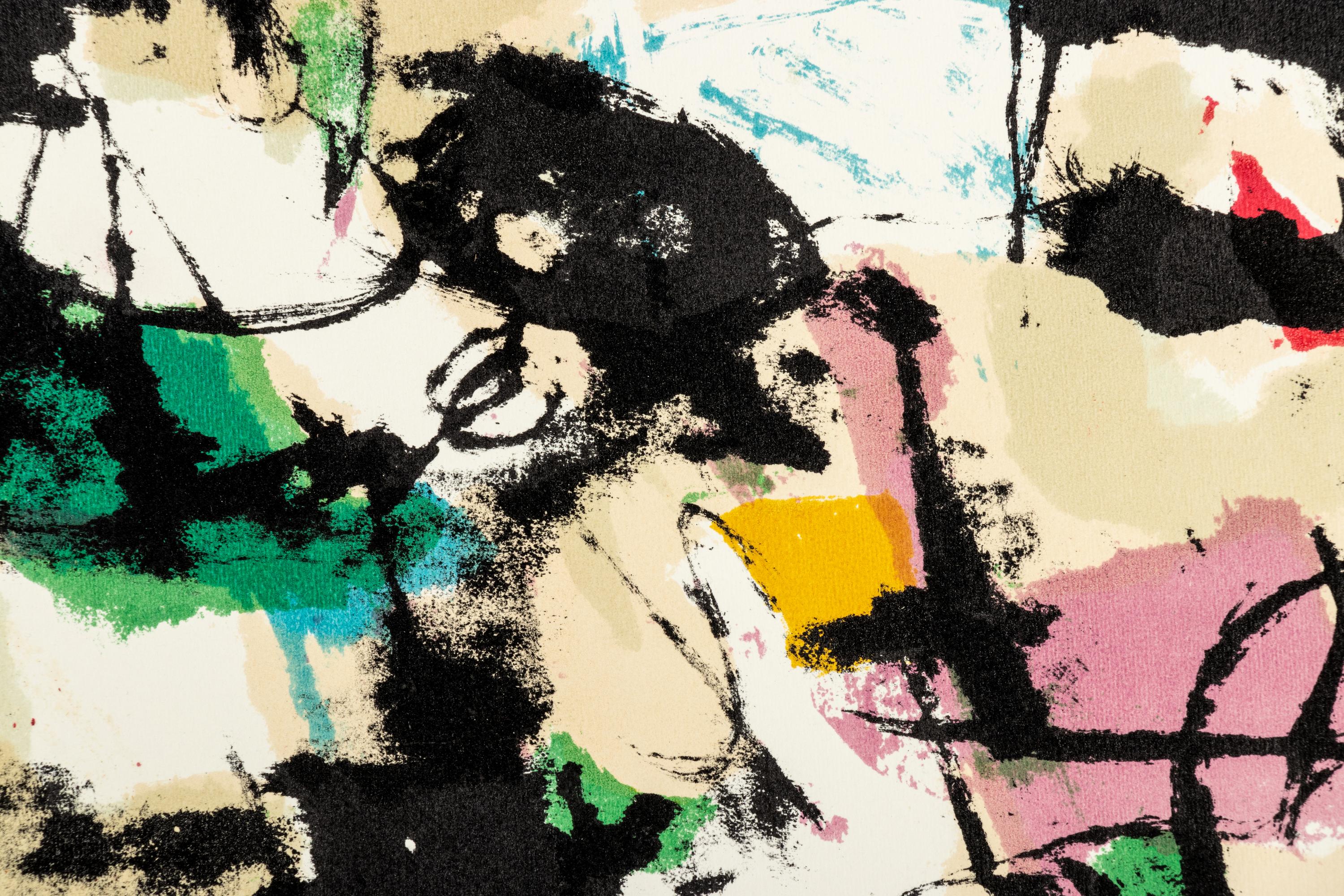 El Sereno , 1955 Composizione , 1958, and Notte D’Inverno, 1960 (a group of three prints)