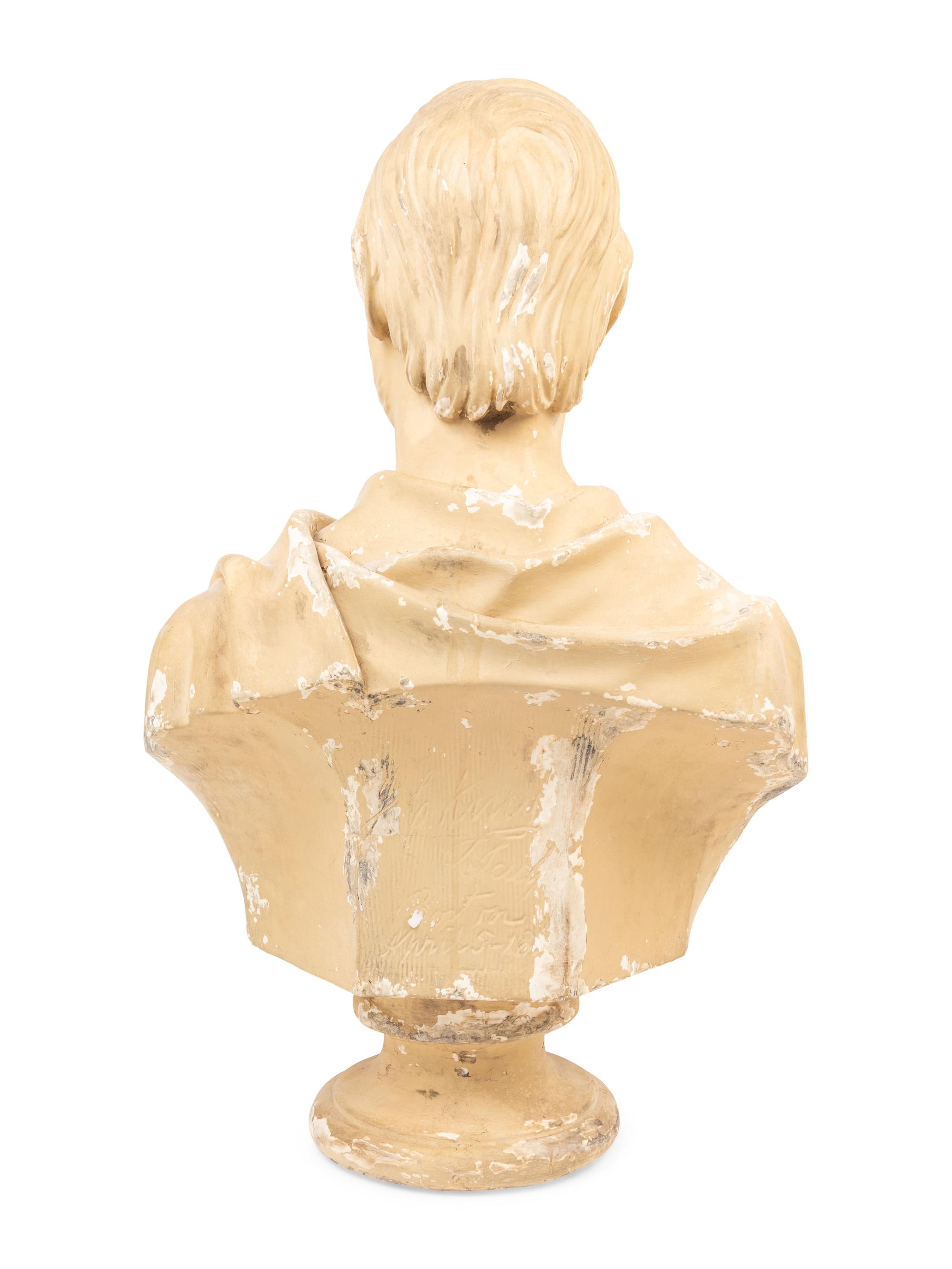 Three Plaster Busts