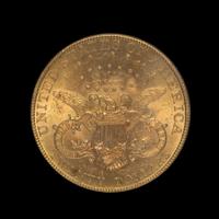 A United States 1888 Liberty Head $20 Gold Coin