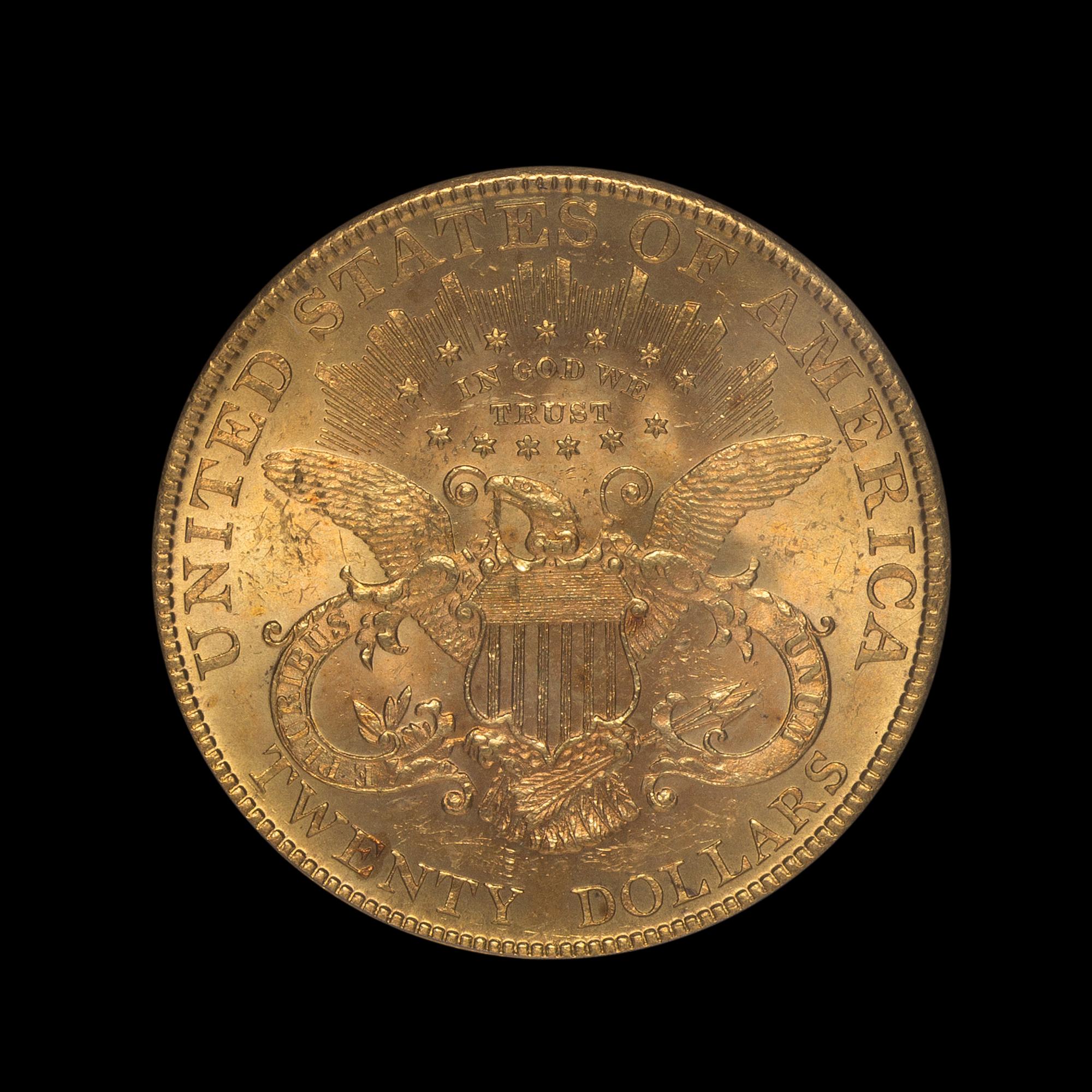 A United States 1888 Liberty Head $20 Gold Coin