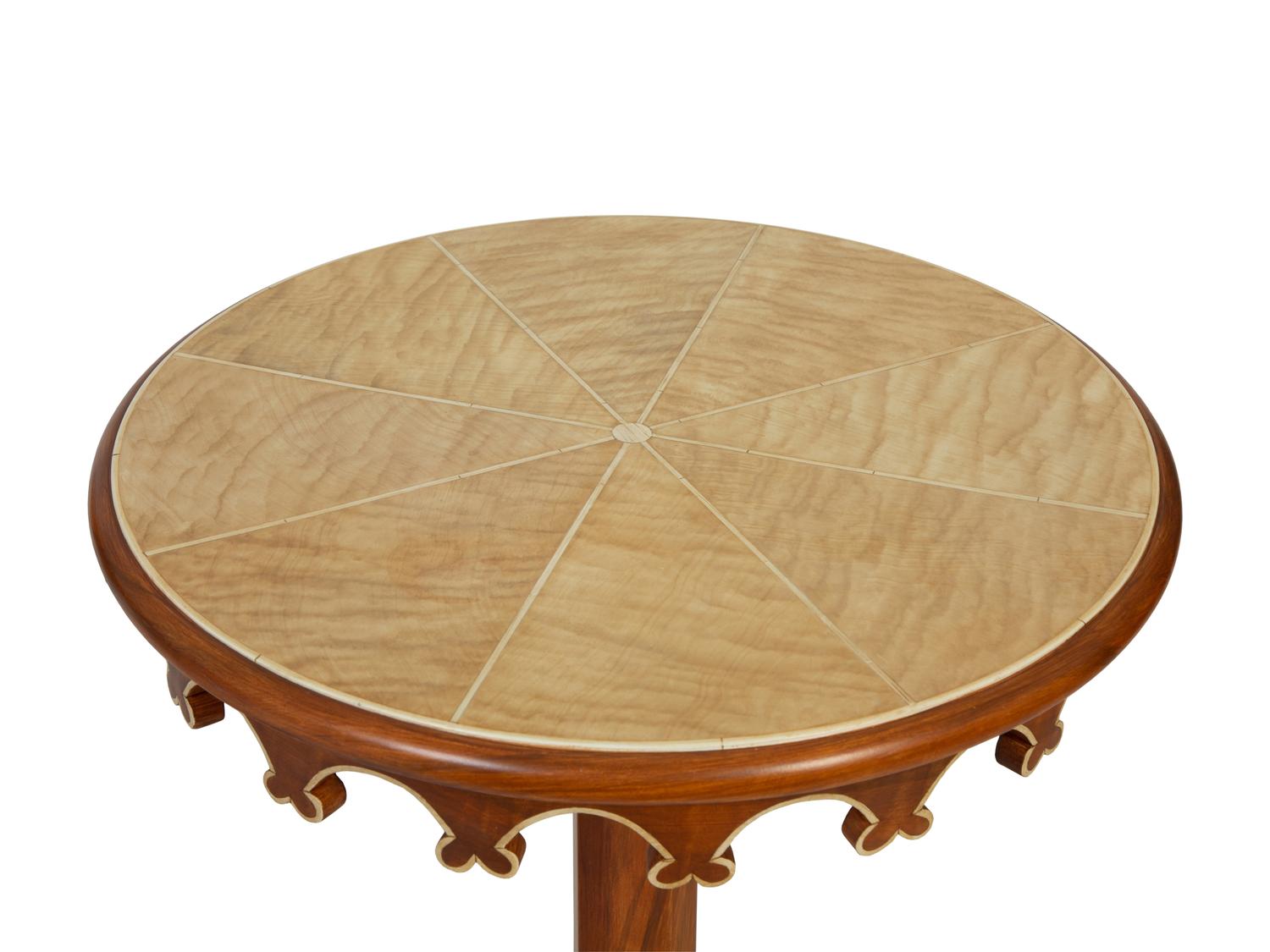 A Pair of Italian Faux-Painted Side Tables — 20TH CENTURY
