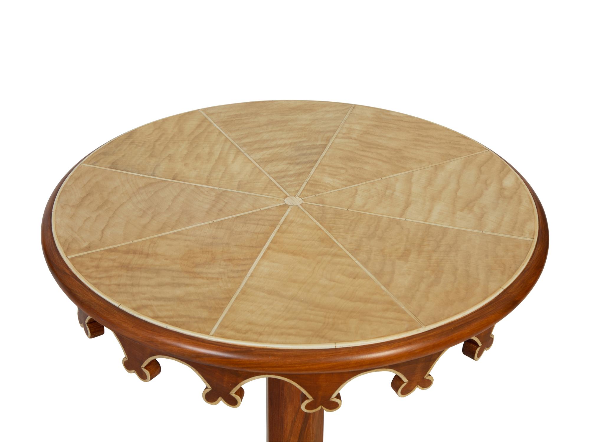 A Pair of Italian Faux-Painted Side Tables — 20TH CENTURY