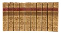 GROTE, GEORGE. A History of Greece. London, 1888. 10 vols. With Adventures of Don Quixote de la Mancha. Phil., c. 1900. 2 vols. (12)