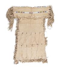 Contemporary Sioux Beaded Hide Dress