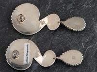 Navajo and Tohono O'odham Cuff Bracelets and Earrings